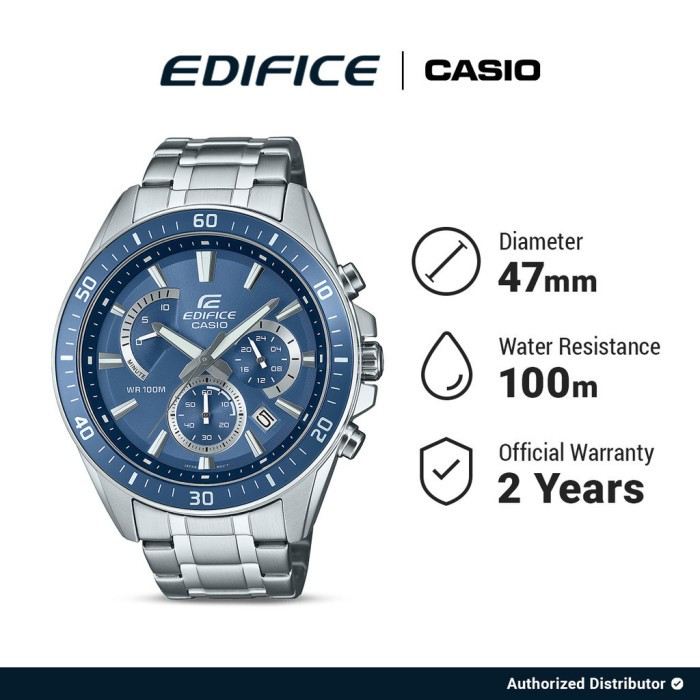 Casio Edifice EFR-552D-2AVUDF / Edifice EFR552D-2A Original & Garansi