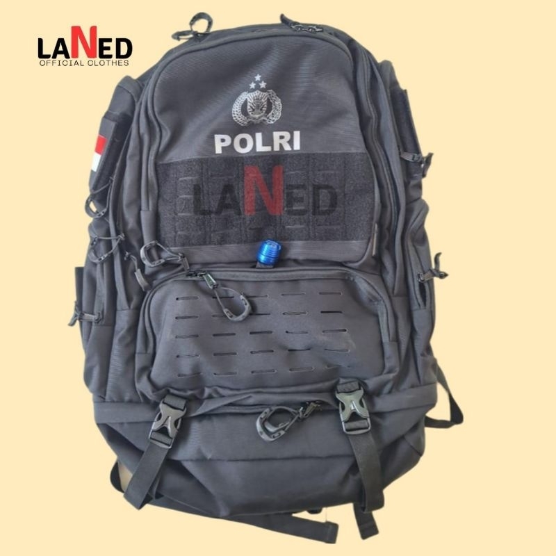 TAS RANSEL JATAB POLRI / TAS PEMBAGIAN POLRI 55 LITER / TAS CAMPING