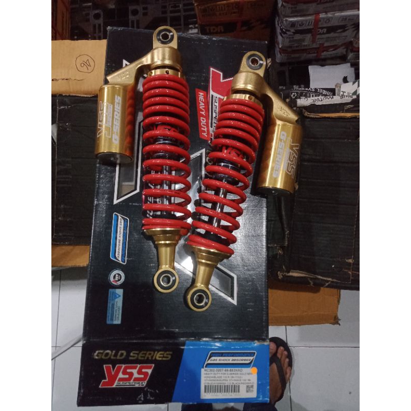 SHOCKBREAKER YSS 320MM G-SERIES GOLD EDITION HEAVY DUTY PNP TIGER RX KING MEGAPRO