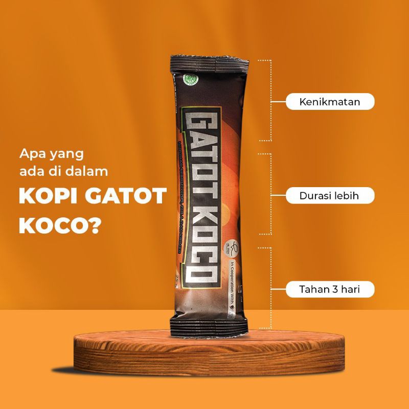 

Kopi Gatotkoco By dr richard Lee , Asli