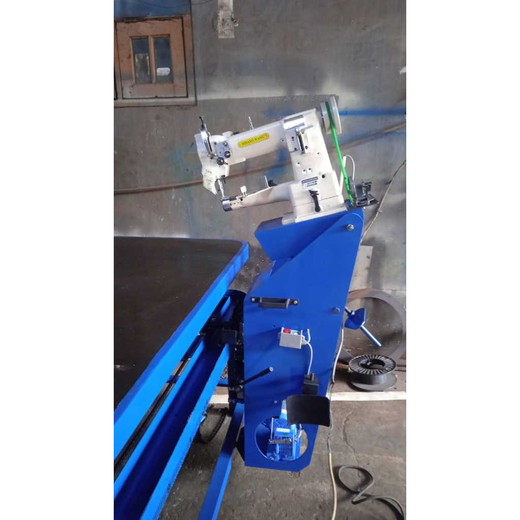 Mesin Jahit Corner Pinggiran Springbed Meja Mesin Springbed