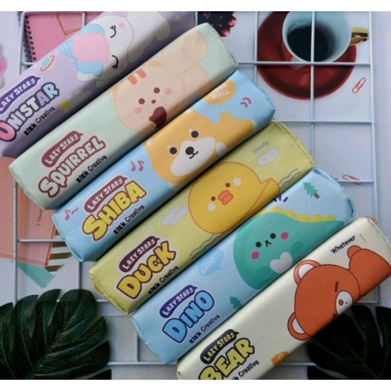 

Tempat Pensil Karakter Animal Lazy Stars
