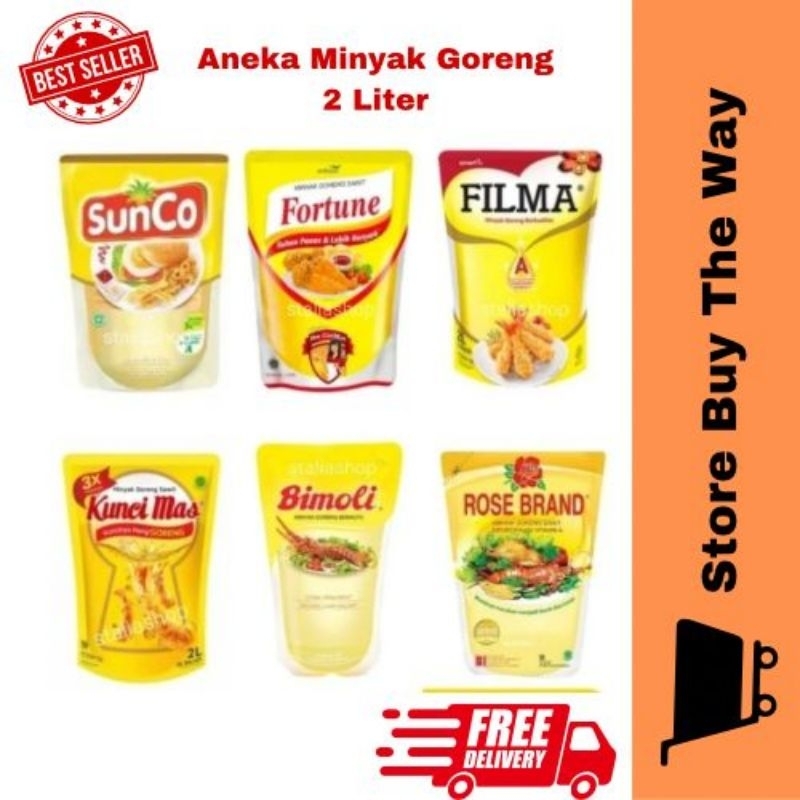 

READY MINYAK GORENG 2 LITER