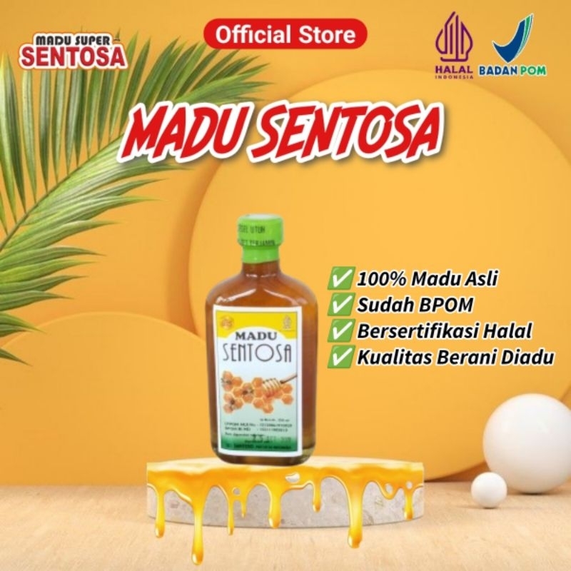 

MADU SENTOSA 250 ml BOTOL HIJAU