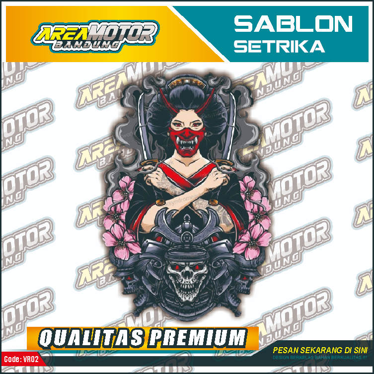 

Print sablon DTF/cetak sablon DTF/sablon setrika siap press 1 sisi Tema ASSASSINS v2 Uk A4 / A3