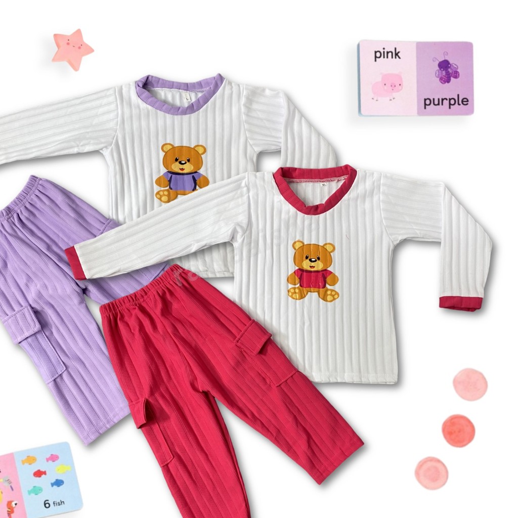 One Set Bear Anak Usia 1 - 10 Tahun