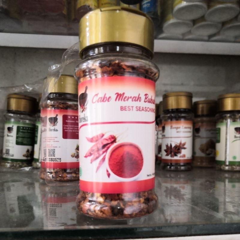 

Horeka Cabai Cabe Merah bubuk kasar flakes