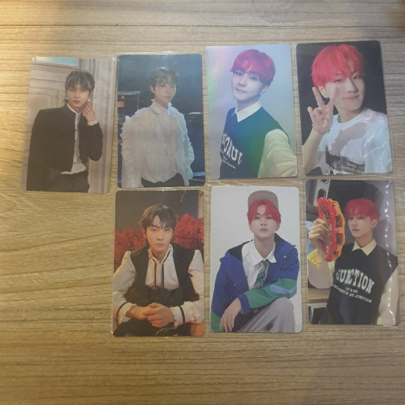 Jungwon Photocard Manifesto Dark blood mdo db pc album half new full