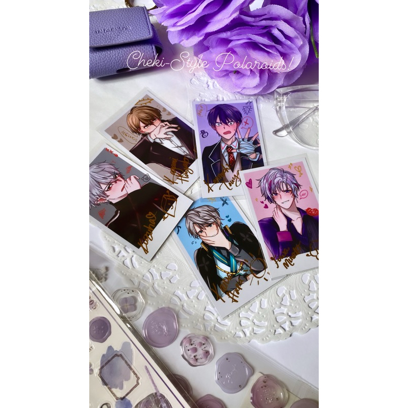 Nijisanji JP Cheki Style Photocard  [ROF-MAO & Kuzuha]