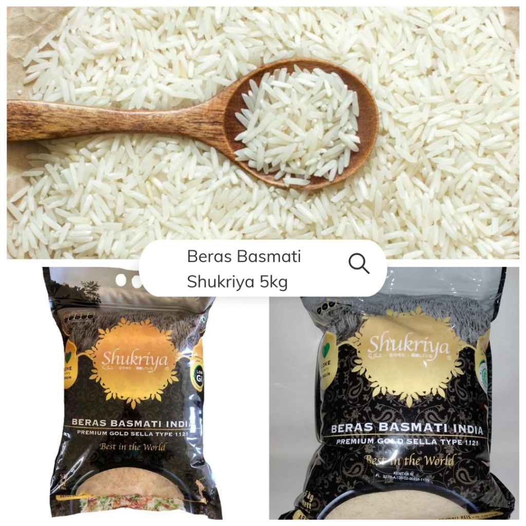 

BERAS PREMIUM BASMATI SHUKRIYA | BERAS BASMATI | SHUKRIYA | BERAS BASMATI PREMIUM | BASMATI PREMIUM
