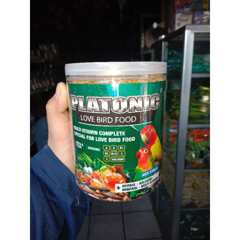 PLATONIC LOVEBIRD FOOD CAMPURAN BIJI BIJIAN