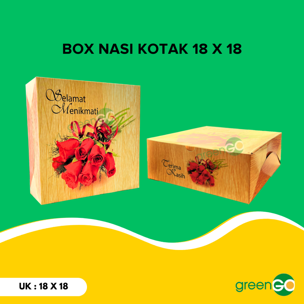 DUS SNACK 18x18 DUS SNACK 20x20 MOTIF DAVINA WARNA COKLAT DUS MAKANAN DUS BESEK