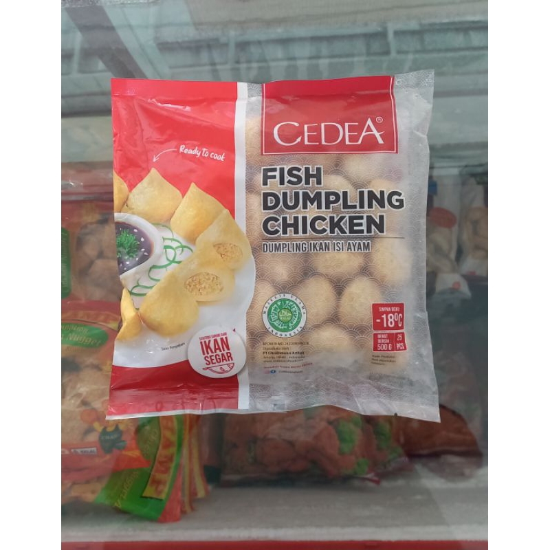 

CEDEA FISH DUMPLING CHICKEN 500GR