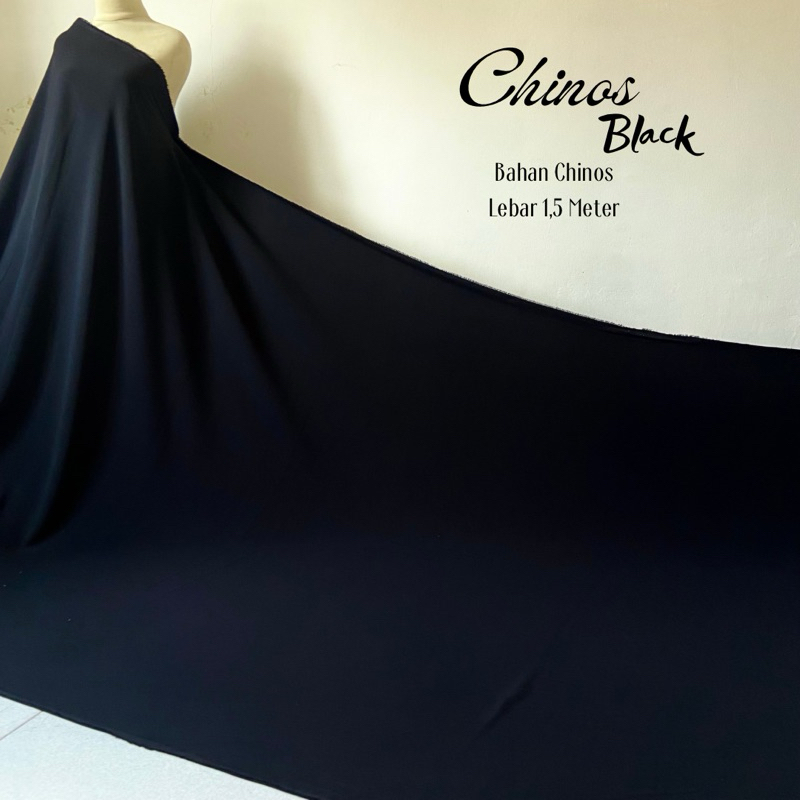 Kain Polosan Bahan Chinos atau Mina Anti uv