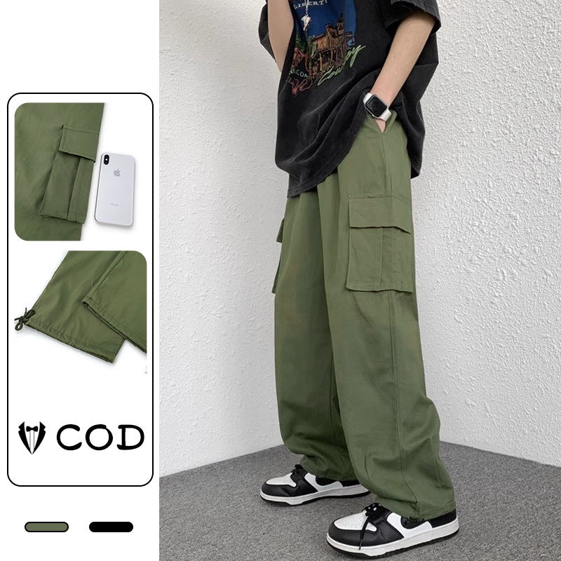Celana kargo celana celana baggy pria celana korean style pria celana putih pria baggy baggy pants p