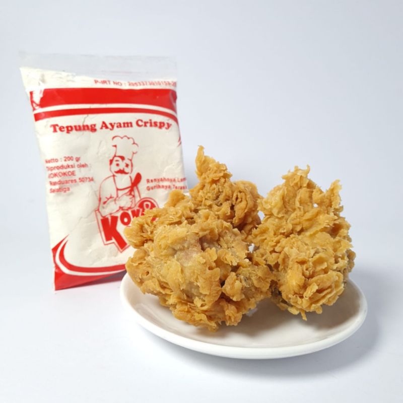 

Tepung Ayam Crispy Kokikoe 200 gr/Tepung Ayam Goreng/Tepung Ayam/Tepung Bumbu/Tepung Ayam Kentucky/Tepung Ayam Kfc/Tepung Ayam Goreng Crispy/Tepung Ayam Krispi/Tepung Ayam KFC Siap Pakai/Tepung Crispy Serbaguna/Tepung Ayam Goreng/Fried Chicken/Bumbu Ayam/