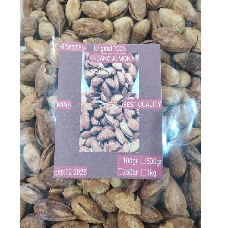 

Kacang Almond Panggang Susu 500 gram