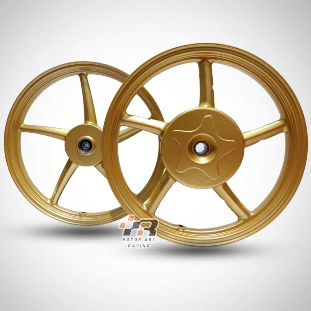 VELG RACING RCB HONDA BEAT CLICK, HONDA CLICK 125/150 SP 522 GOLD