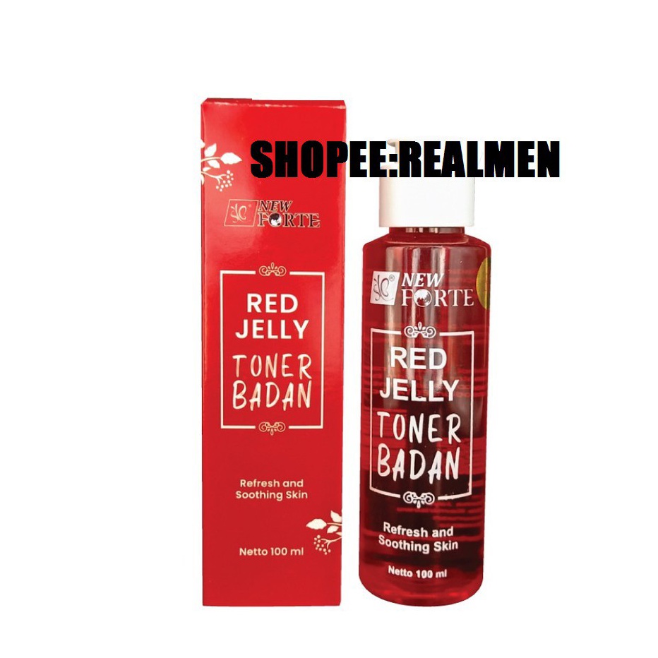 HOT SYB Forte Red Jelly Toner Badan  Toner badan red jelly SYB