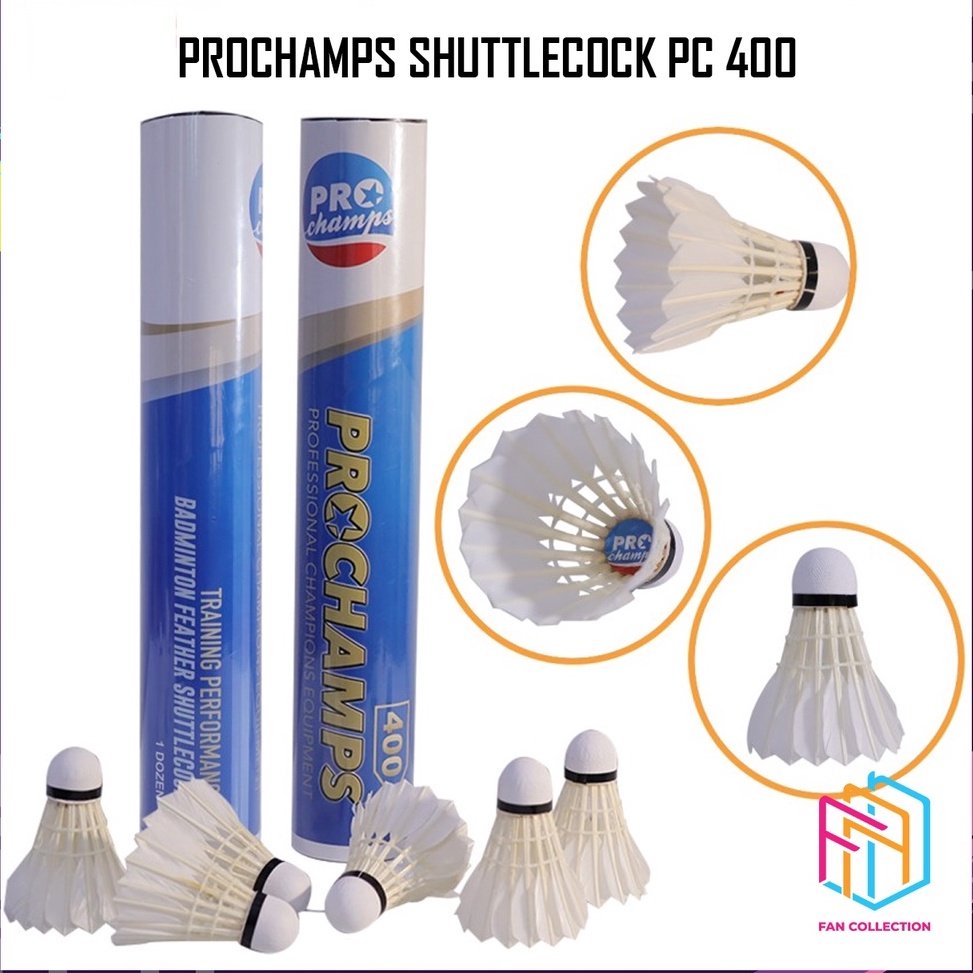 KODE Q4Z PROCHAMP PC 4 SHUTTLECOCK BADMINTON ORIGINAL