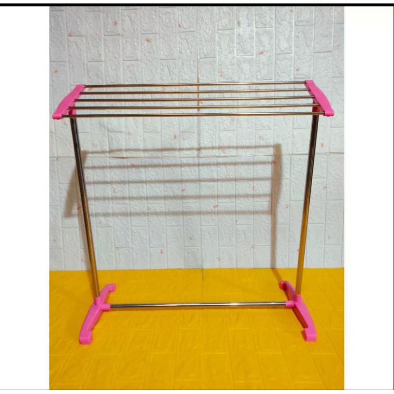 Tempat jemuran Handuk gantungan Kamar mandi jemuran Handuk plastik Portabel