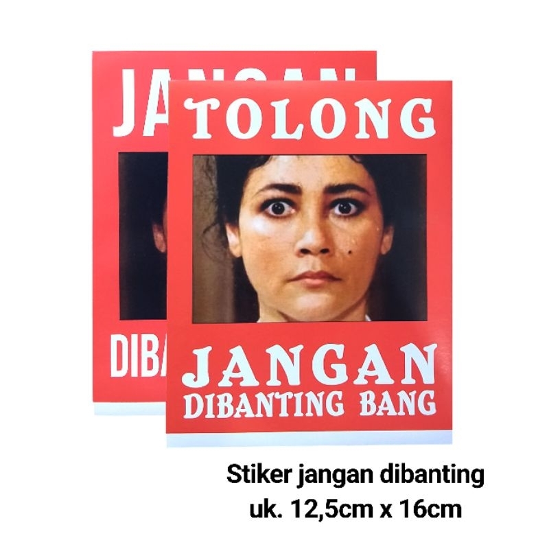 

STIKER JANGAN DIBANTING SUZANNA