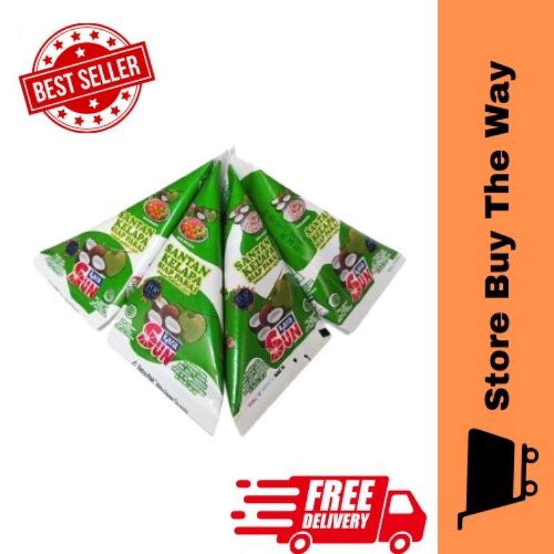 

Sun Kara Santan Kelapa Krucut 65 ML