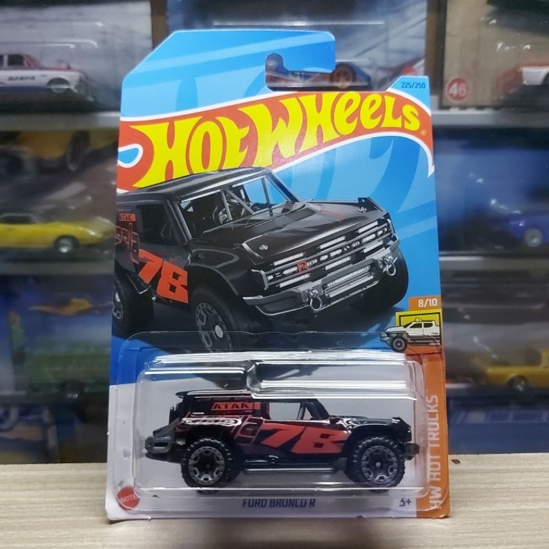 HOT WHEELS FORD BRONCO R BLACK 2023