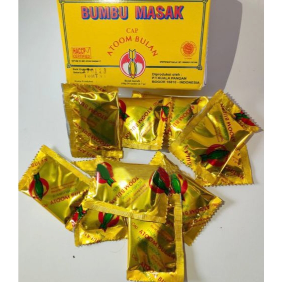 

Bumbu Atom Bulan Bumbu Penyedap Rasa Bumbu Masak Cap Atom Bulan Bumbu Cuanki Bumbu Baso Aci