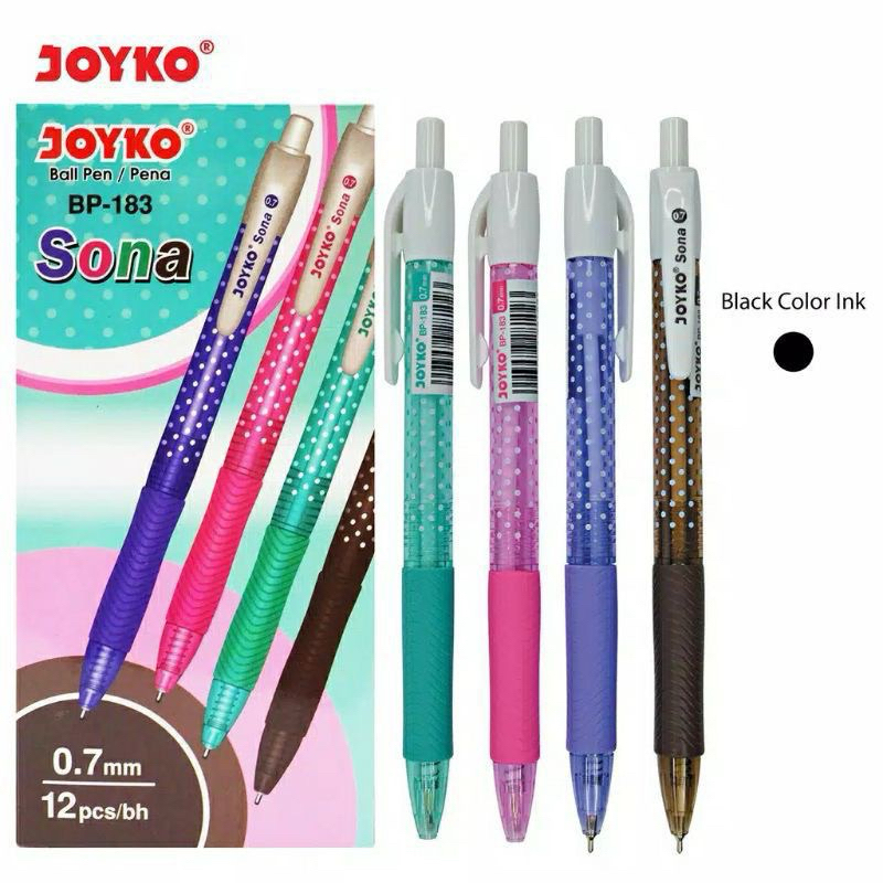

[12 PCS] PEN JOYKO SONA BP-183 0.7MM
