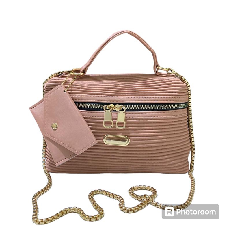 TAS SALEMPANG WANITA MODEL TALI RANTAI