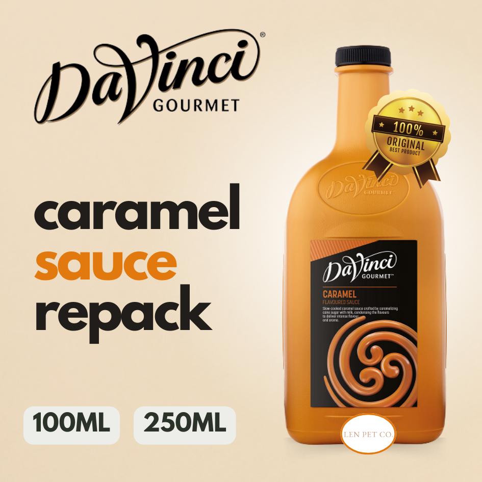 

Da Vinci Goumet Caramel Sauce Davinci Repack 250ml 100ml Kopi Ice Cream Pancake Waffle