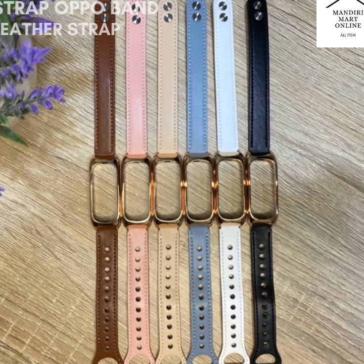 Readystock Strap Kulit Oppo band Tali Pengganti Oppo Band Leather Strap