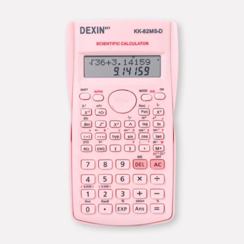 

Kalkulator Ilmiah Scientific Calculator DEXIN SAINS ART W5Y6