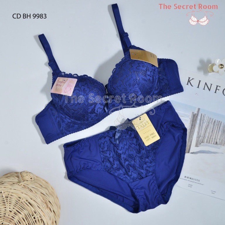 Diskon Heboh TALLY BRA BH SET CD CELANA DALAM 9983 I CUP B  ADA KAWAT I BUSA TIPIS I SIZE 34  38