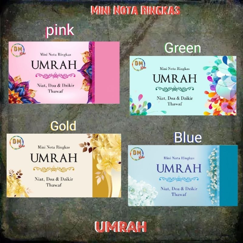 

mini nota umrah / Doa Doa untuk umroh