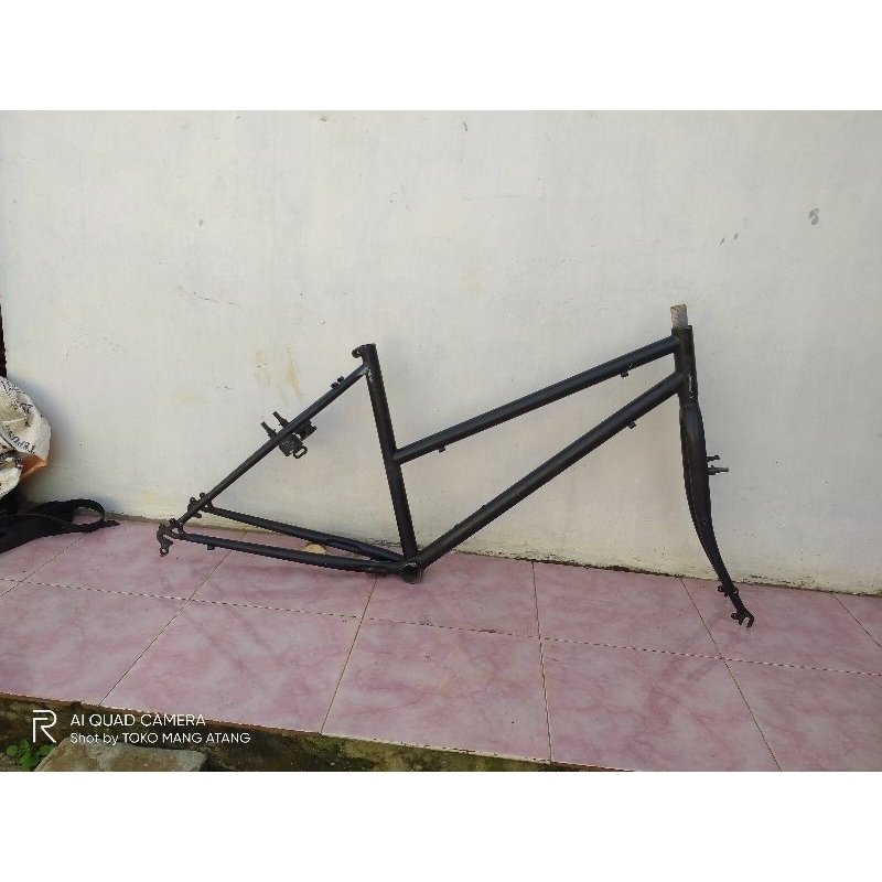 FRAME FORK SEPEDA FEDERAL LADY 700C NOS FCxxxx bahan CHROMOLY size 17"