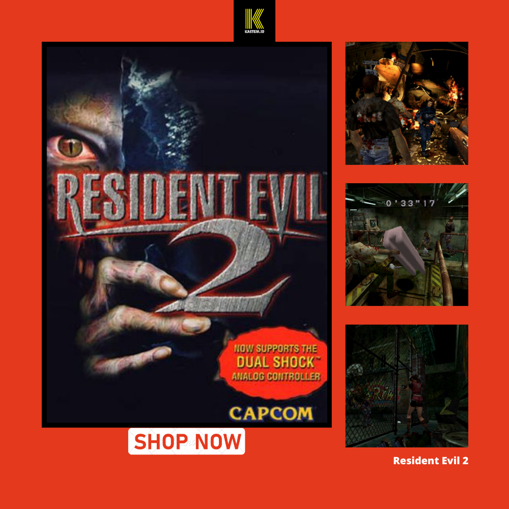 Resident Evil 2: Dual Shock Ver | Bisa Main di Android atau PC | Bonus Emulator