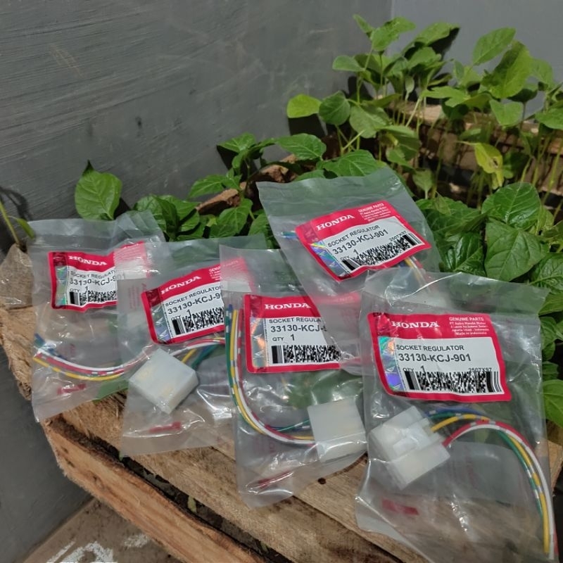 SOKET KIPROK TIGER MEGAPRO AHM ORIGINAL KABEL BINTIK