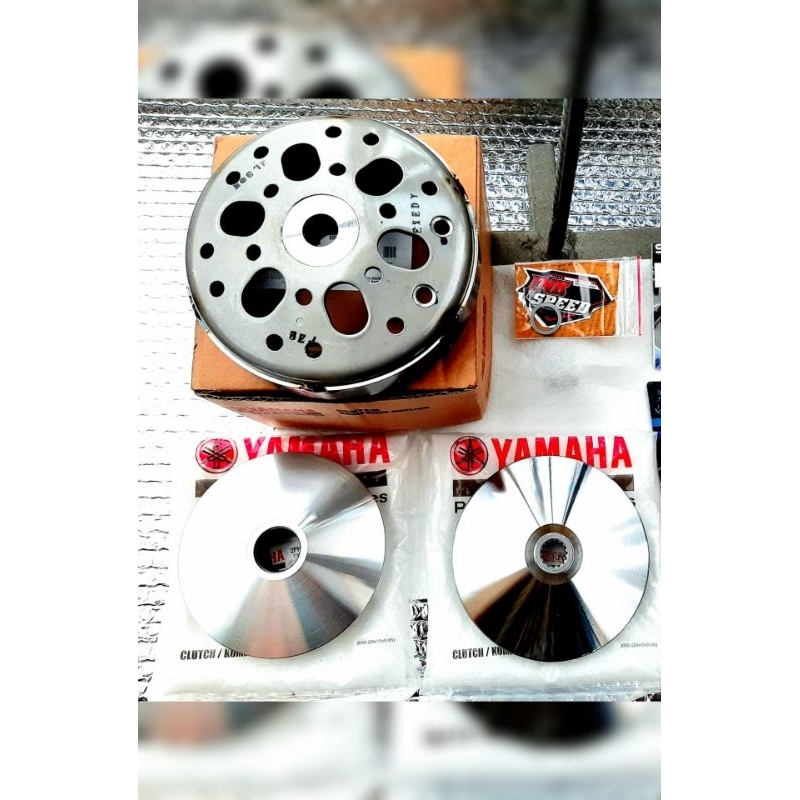 paket upgrade cvt yamaha fazzio grand fillano 125 pulley custom modifikasi racing