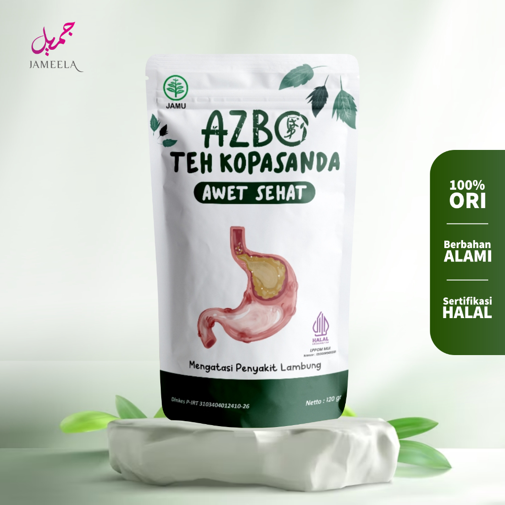 

Teh Kopasanda AZBO 120gr | Solusi atasi penyakit lambung | Atasi insomnia