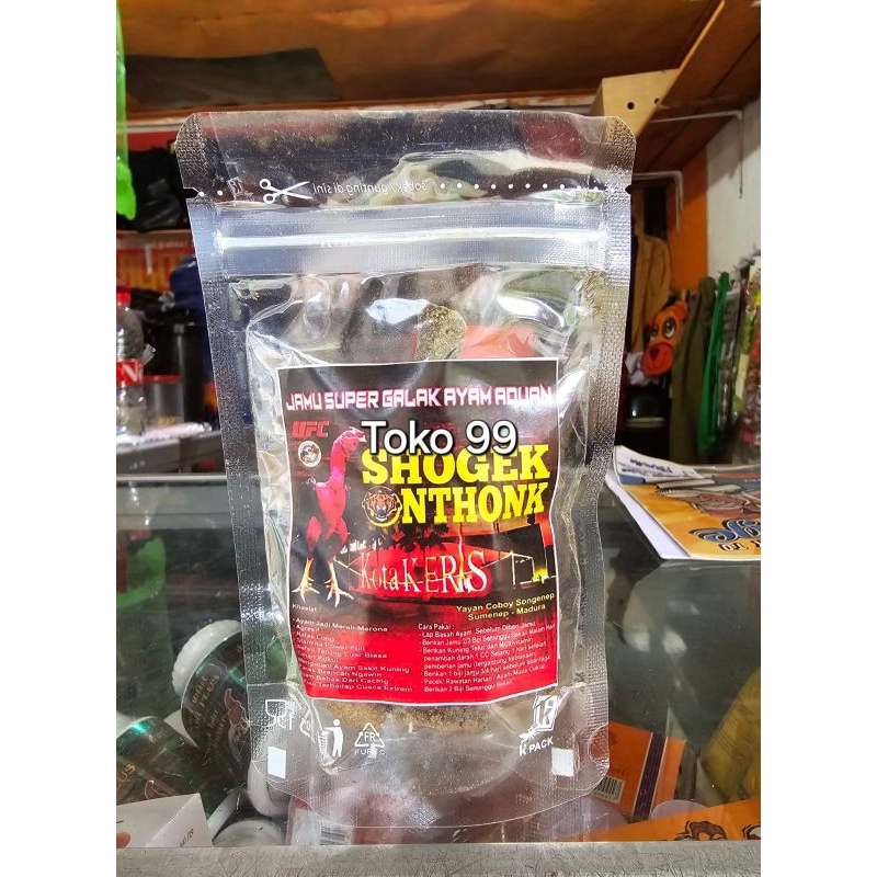 

jamu racikan madura SHOGEX ONTHONK sachet