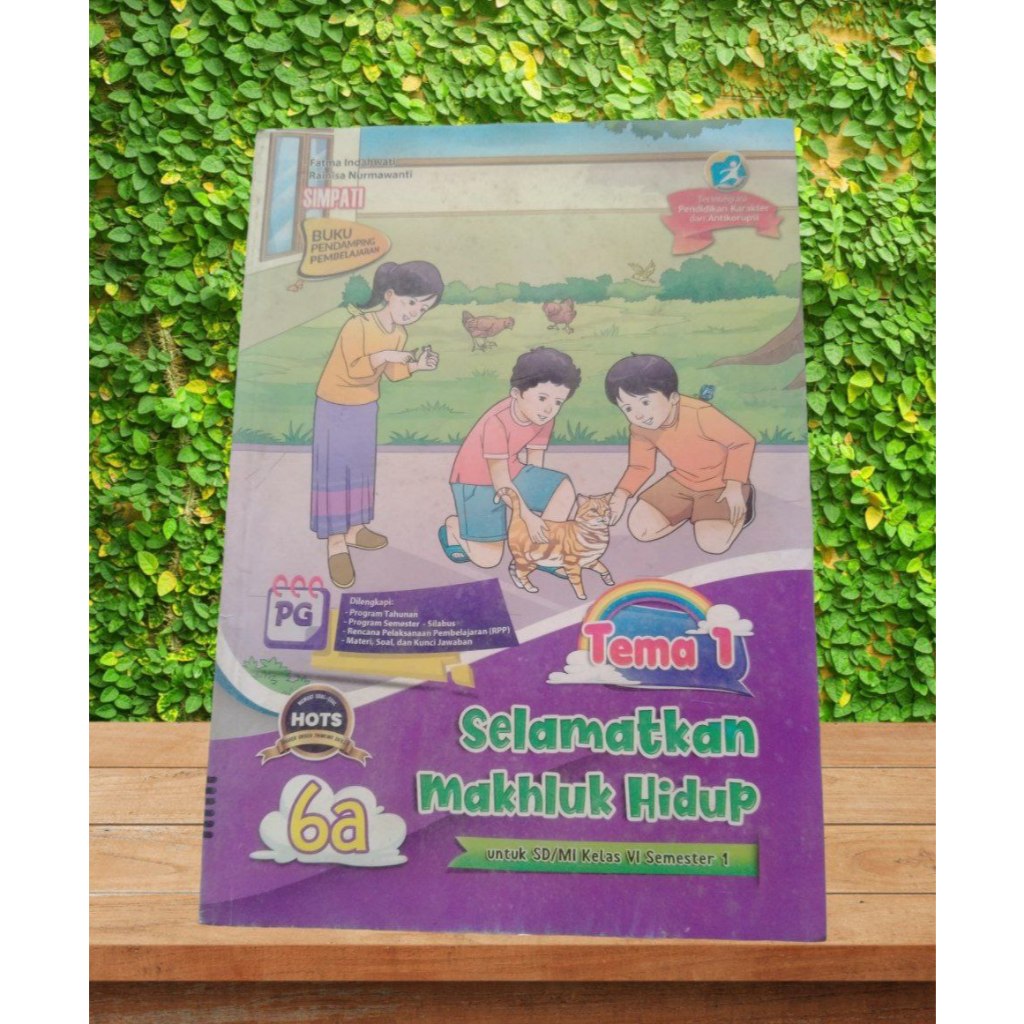 LKS SIMPATI PEGANGAN GURU KELAS 6 TEMA 1 SELAMATKAN MAKHLUK HIDUP SEMESTER 1 SD/MI KURIKULUM 2013