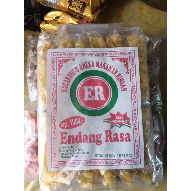 

makaroni original 1 pak isi 12 endang rasa