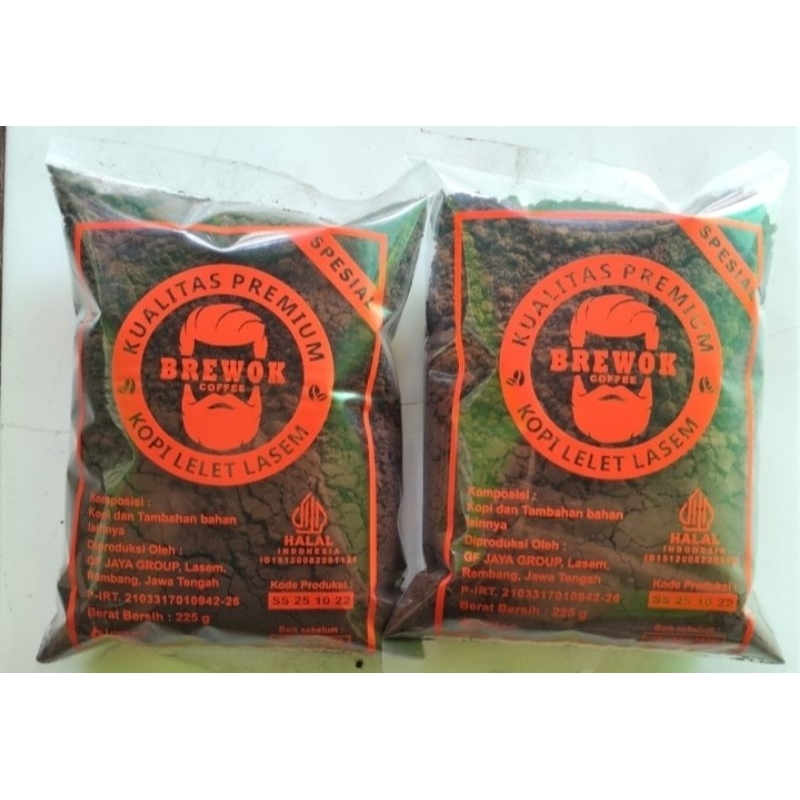 

KOPI LELET LASEM BREWOK 225GR KOPI HITAM