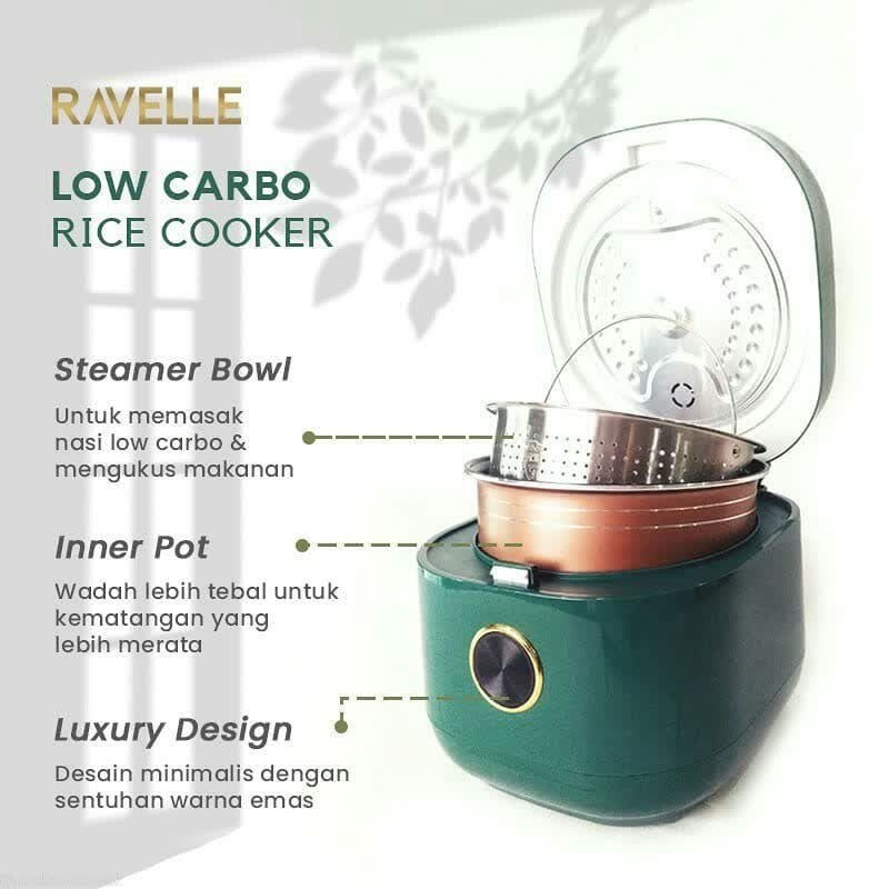 Ravelle Rice cooker low carbo
