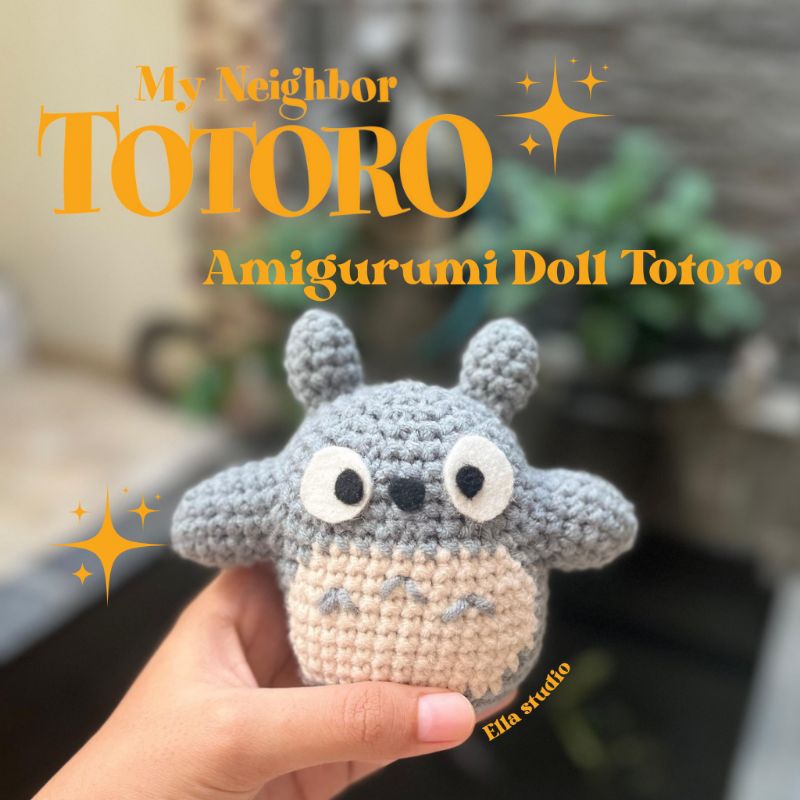 Totoro Amigurumi Doll | Totoro Keychain |