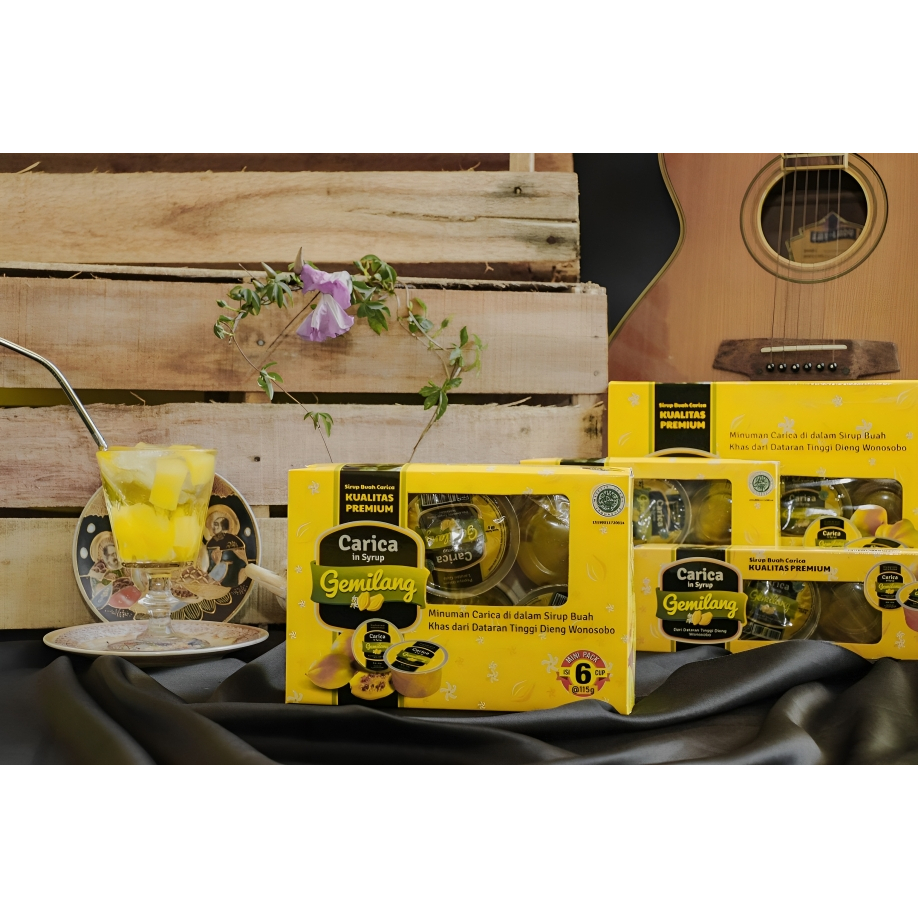 

SDF Carica Gemilang Segar Kemasan 1 Box isi 6 Cup Buah Carica Minuman Carica Pepaya Dieng Wonosobo