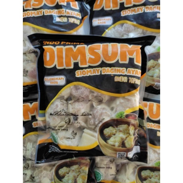 

DIMSUM SIOMAY DAGING AYAM 250GR ENAK TINGGAL KUKUS LANGSUNG JADI