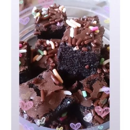 

EL PASTRY Brownies BROWJAR/BROWBOX/FUDGY BROWNIES/Brownies Panggang